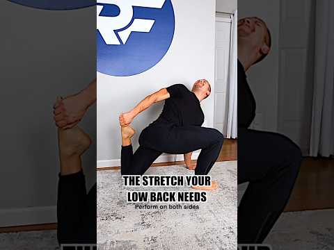 The Stretch Your Low Back Needs