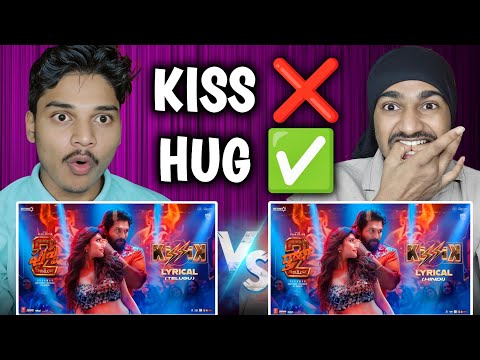 KISSIK Lyrical Video Telugu & Hindi | REACTION | Pushpa 2 | Allu Arjun| Sreeleela |