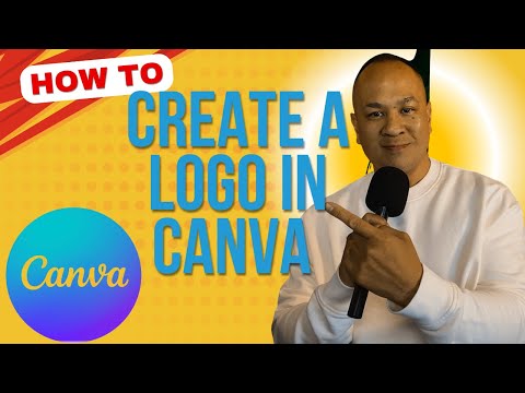 HOW TO MAKE OR CREATE A PROFESSIONAL LOGO IN CANVA IN MINUTES (EASY TUTORIAL)