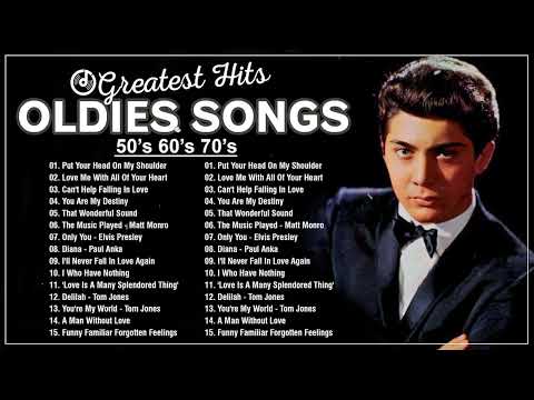 Classic Hits Medley: 1950s - 1970s ⏰ Timeless Tunes You'll Love - Paul Anka, Engelbert, Tom Jones