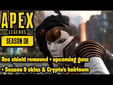 Apex Legends News | Lifeline changes + upcoming guns + season 9 BP skins & Crypto's heirloom #15