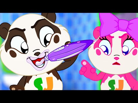 Johny Johny Yes Papa - Panda Bo Sings Popular Nursery Rhymes Song for Kids