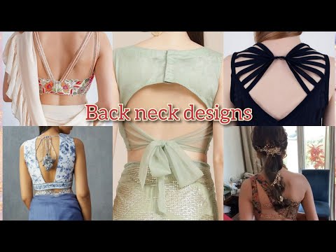 Gorgeous back neck designs//back neck designs for Kurti and blouse//Fashion Industry