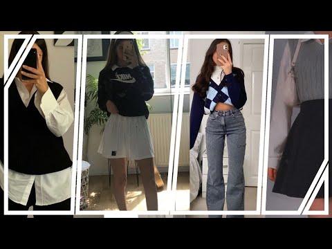 Aesthetic Highschool Outfits💫🧸 Thank youu soo much for 100 subs, i loovee youu❤🧸|Back to school💕🌿|