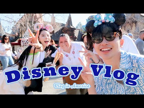 アメリカVLOG②けみおくんと有紗さんとディズニーいったよ【カリフォルニア】