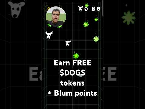 FREE $DOGS Toke+ Blum points #crypto #blum #dogs