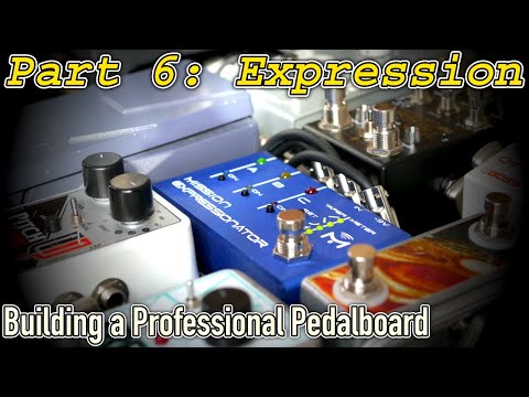 How I use the Mission Expressionator on a Pedalboard