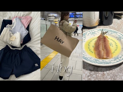 vlog, vintage家具探し,パンコントマテ🍞が美味しすぎ,夏先取り洋服紹介🍑