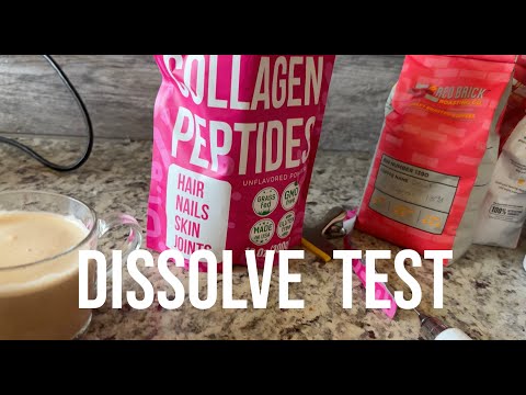 ★★★★★ Dissolve Test in Coffee - Mocha / Latte Taste Review - InstaSkincare Store Peptides - YUSWKO