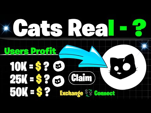 Cats Airdrop Really Price Prediction 🔥 | Cats airdrop price prediction reality with proof $200