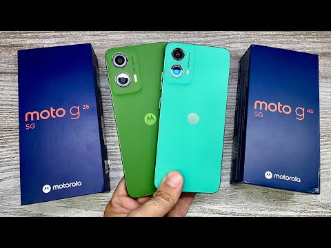 Moto G35 5g vs Moto G45 5g - Best konsa ? | Rs 9500 🔥| Best Display | Gaming Processor 🎮| 5000mAh 🔋