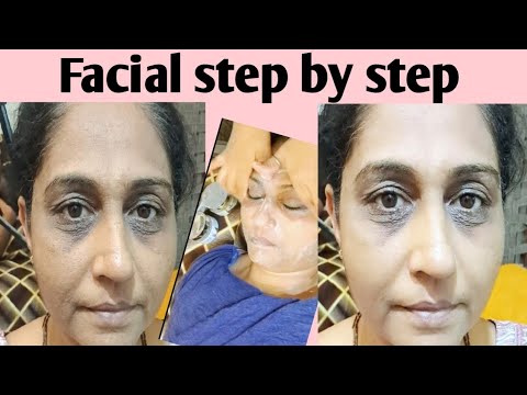 How to do Facial step by step 😳 स्टेप बाय स्टेप फेशियल कैसे करें ll facial tutorial ll