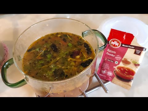 MTR Rasam Powder|Rasam recipe in telugu|Rasam with MTR Rasam powder|Tasty easy Rasam|charu recipe|