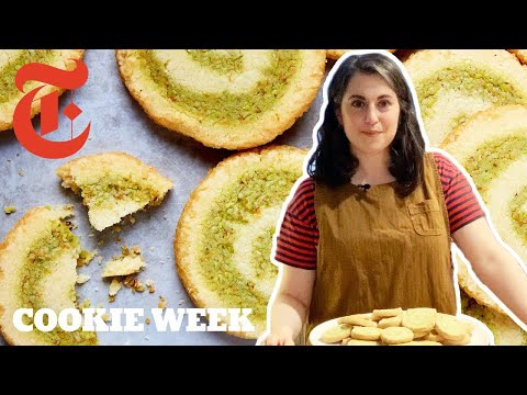 Claire Saffitz's Pistachio Pinwheel Cookies | NYT Cooking