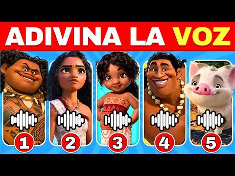 ¡Descubre a los personajes de VAINA 2 solo con su VOZ! 🔊🌺