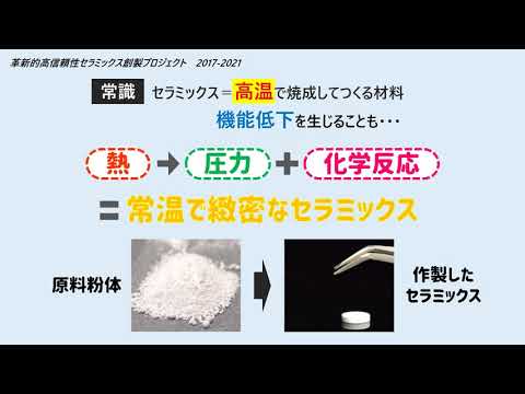 革新的高信頼性セラミックス創製プロジェクト　終了報告