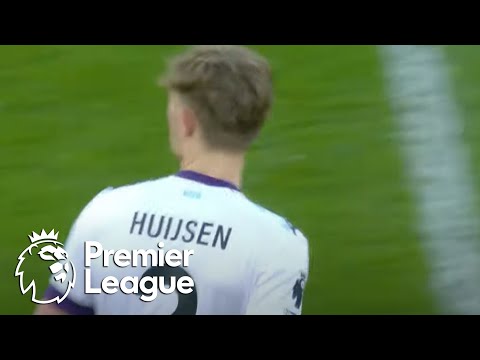 Dean Huijsen heads Bournemouth 1-0 ahead of Manchester United | Premier League | NBC Sports