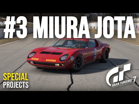 GT7 | #3 Lamborghini Miura Race Car Chassis No.FC68R4 Build Tutorial | Special Projects