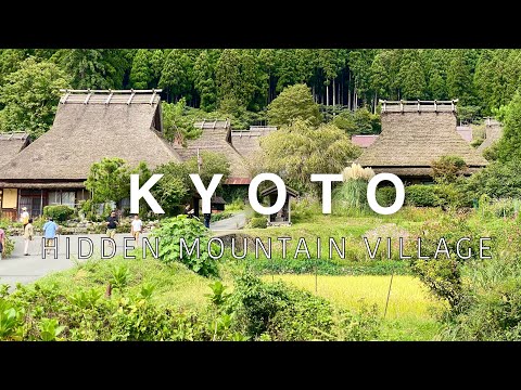 KYOTO🇯🇵 Hidden Mountain Village "Miyama Kayabuki no Sato" 🛖 Japan Travel Vlog