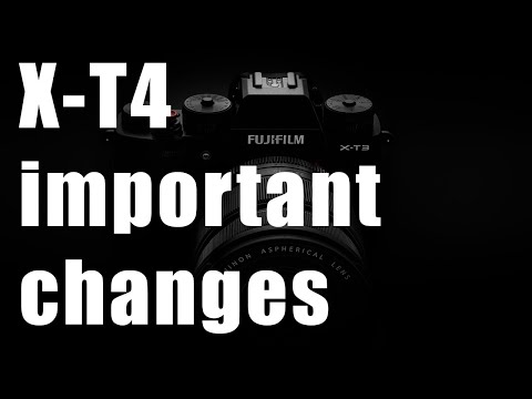 Fujifilm X-T4 - critical changes prove Fujifilm listen to more than just fanboys