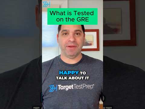 What is Tested on the GRE Exam? 🤔 | #GRE | #Shorts