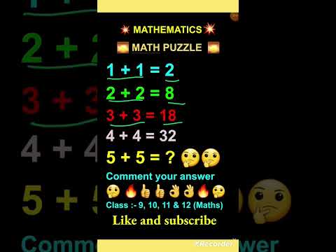 Math puzzle || mental ability question #shorts #ytshorts #youtubeshorts