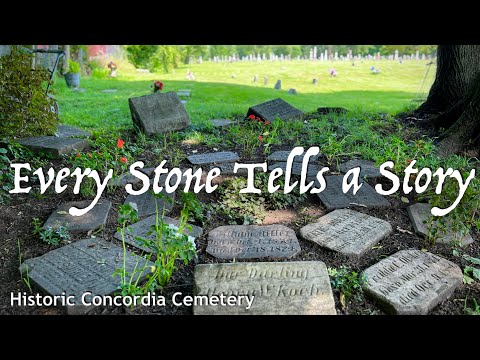 Every Stone Tells a Story in this once abandoned cemetery