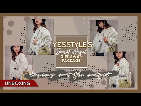 YesStyle's Secret Angel Gift Swap Unboxing and Trying out | im_jennytwong