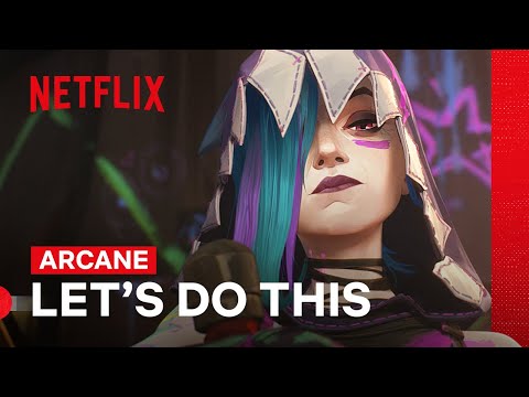 Jinx Brings a Party to the Battle | Arcane | Netflix Philippines