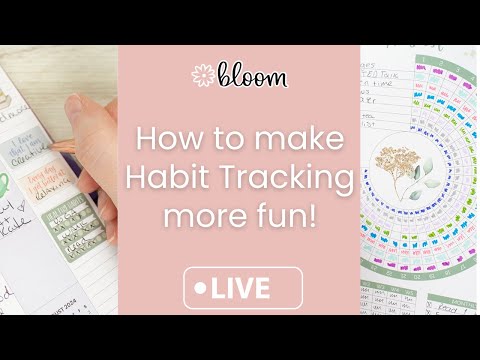 Make Habit-Tracking Fun in 2025!  - Live with bloom!