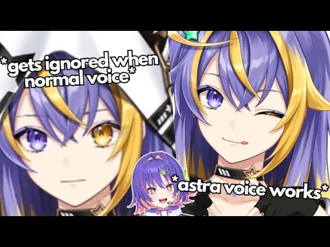 the difference when aster talks in game using girl voice vs normal voice [💫aster arcadia]