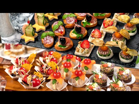 Small party food ideas, appetizers for parties🔴 LIVE with Nat Ura!