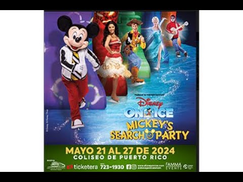 Disney On Ice  Mickey’s Search Party en el Coliseo de Puerto Rico