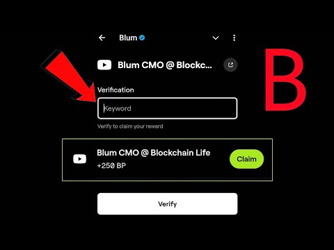 Blum CMO @ Blockchain Life Blum Code | Blum Code Blum CMO @ Blockchain Life  Blum Youtube Video Code