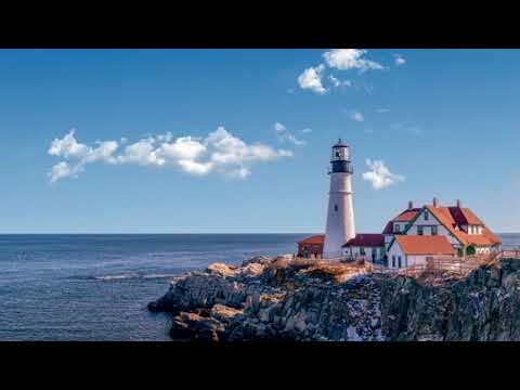 Lighthouse by the Sea | Copyright Free Video Footage