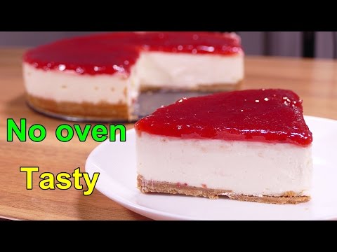 No bake cheesecake - easy dessert to make at home