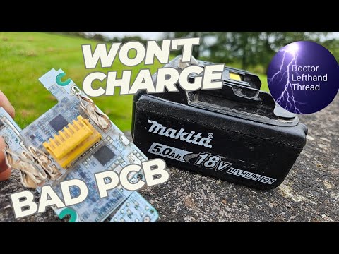 I Fixed a Makita Battery PCB