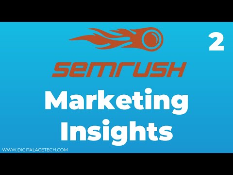 SEMrush - Marketing Insights (Part - 2)