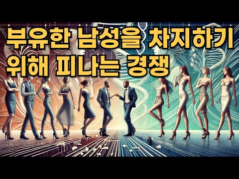 여성들은 자원을 가진 부유한 남성을 차지하기 위해 피나는 경쟁을 벌인다. : 여성들의 짝보험 전략