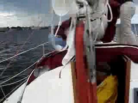 Sailing school fun - thunderstorms on Lake Superior