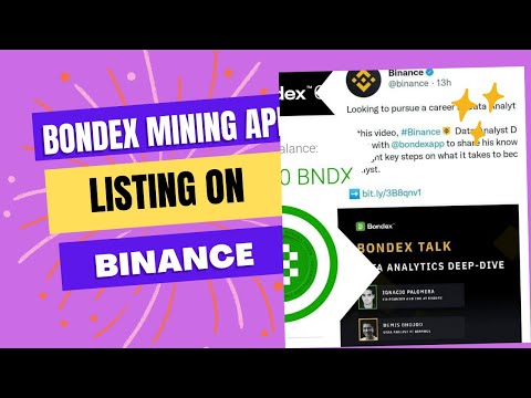 How to create account on Bondex || Bondex listing on Binance