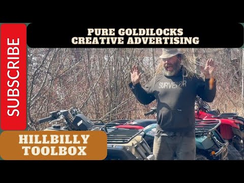 HillBilly ToolBox Creative Marketplace Advertising - Pure Goldilocks #atv