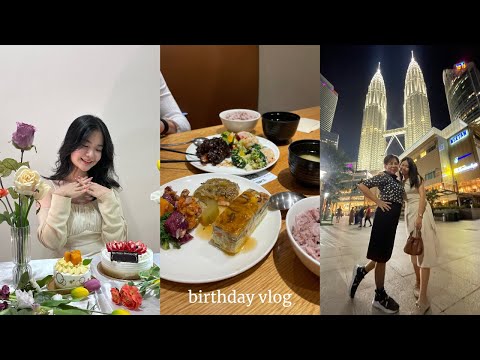 VLOG💐Exploring Muji Cafe,Geylang Bazaar in Singapore,3D2N in KL🎂eventful months