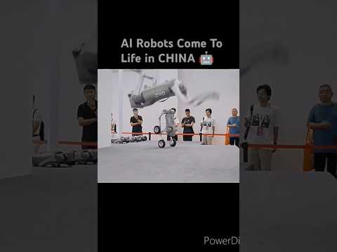 AI Robots Come To Life in CHINA 🤖 #ai #robotics #robots