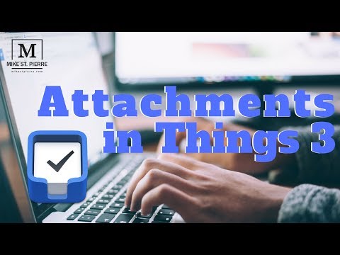 Adding Attachments in Things 3