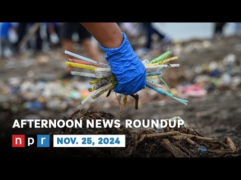 World Delegates Meet To Try To End Plastics Pollution | NPR News Now