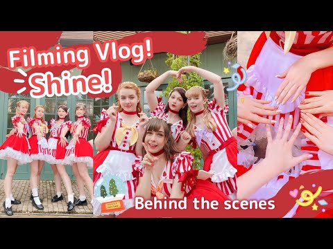 We became MAIDS!!!??? ✰ [Melody Parade] ✰ SHINE PV day 1 vlog!