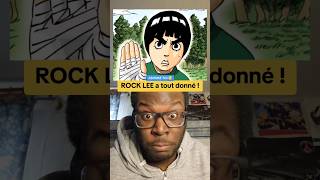 ROCK LEE a tout donné !! #naruto #rocklee #rockleevsgaara #anime