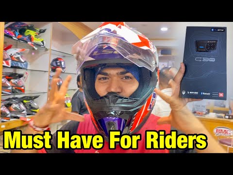 BOUGHT NEW DEVICE | BEST THING FOR RIDERS | Blu Armour Intercom|Shopping in Bengaluru | Riding Store