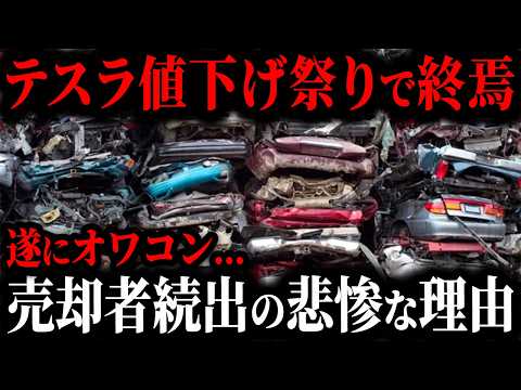 テスラ売れなくて値下げラッシュww オーナー大激怒で米国悲惨な状況の真相…【ゆっくり解説】